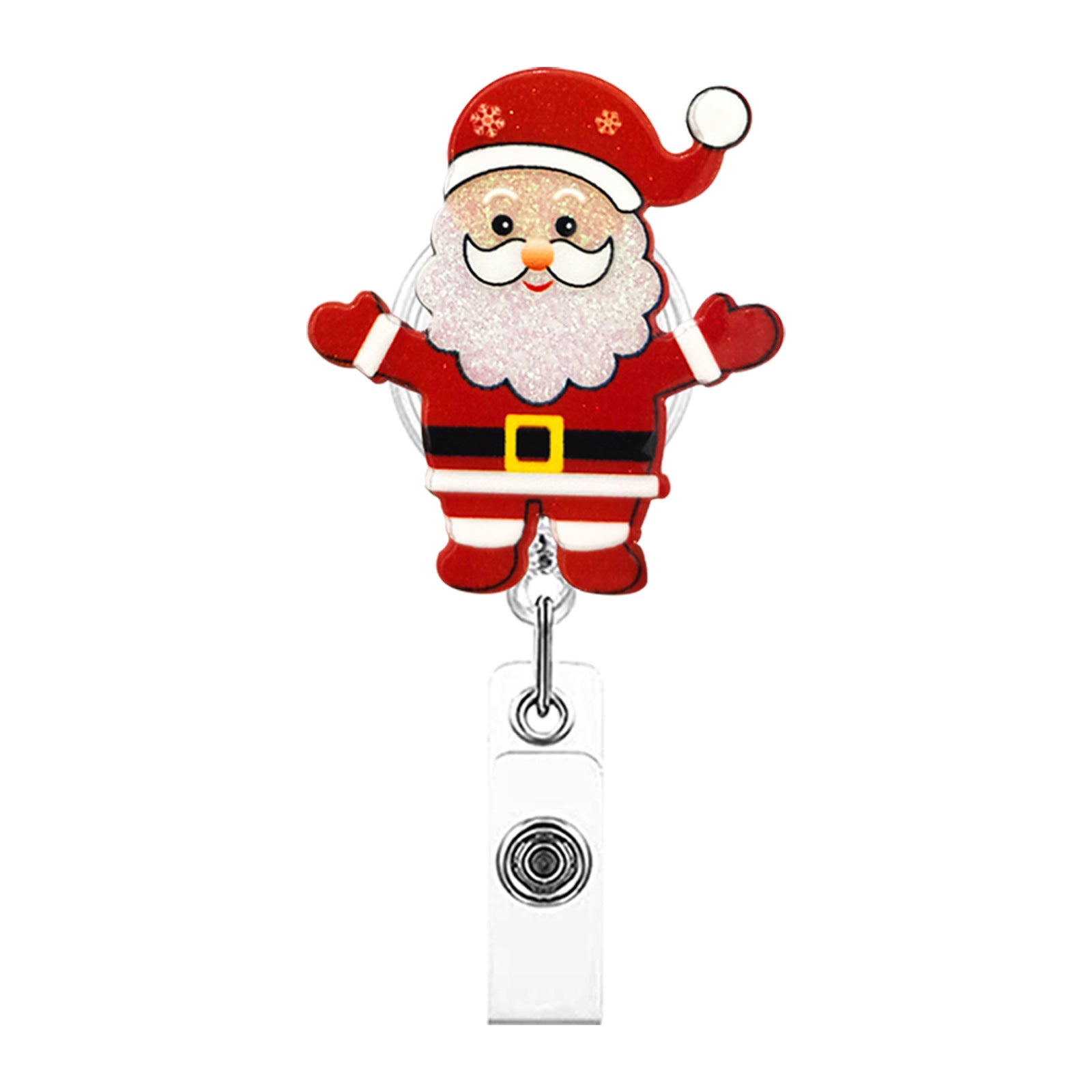 Liegas retráctiles de Santa Claus de Navidad acrílico al por mayor